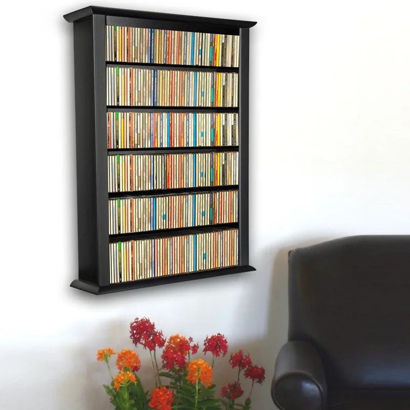 1-Wide Wall-Mount Media Cabinet