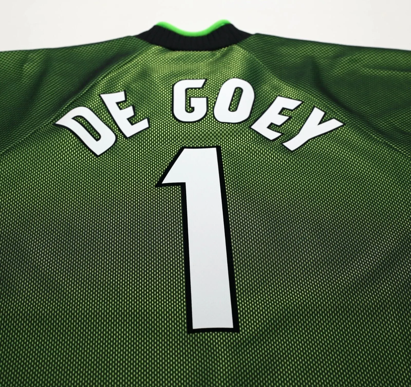 1998/00 DE GOEY #1 Chelsea Vintage Umbro GK Football Shirt (Y) (XS)