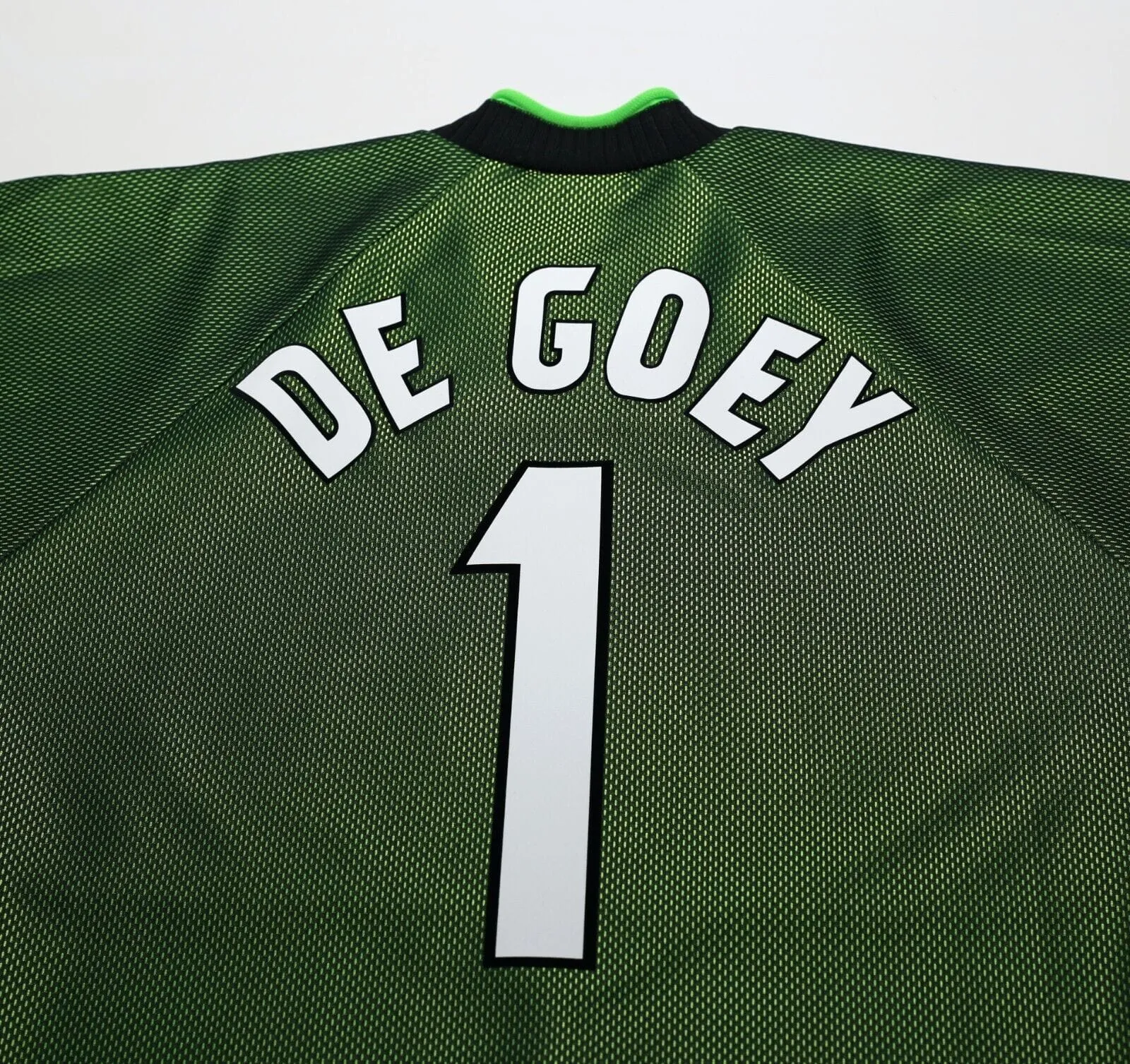 1998/00 DE GOEY #1 Chelsea Vintage Umbro GK Football Shirt (Y) (XS)