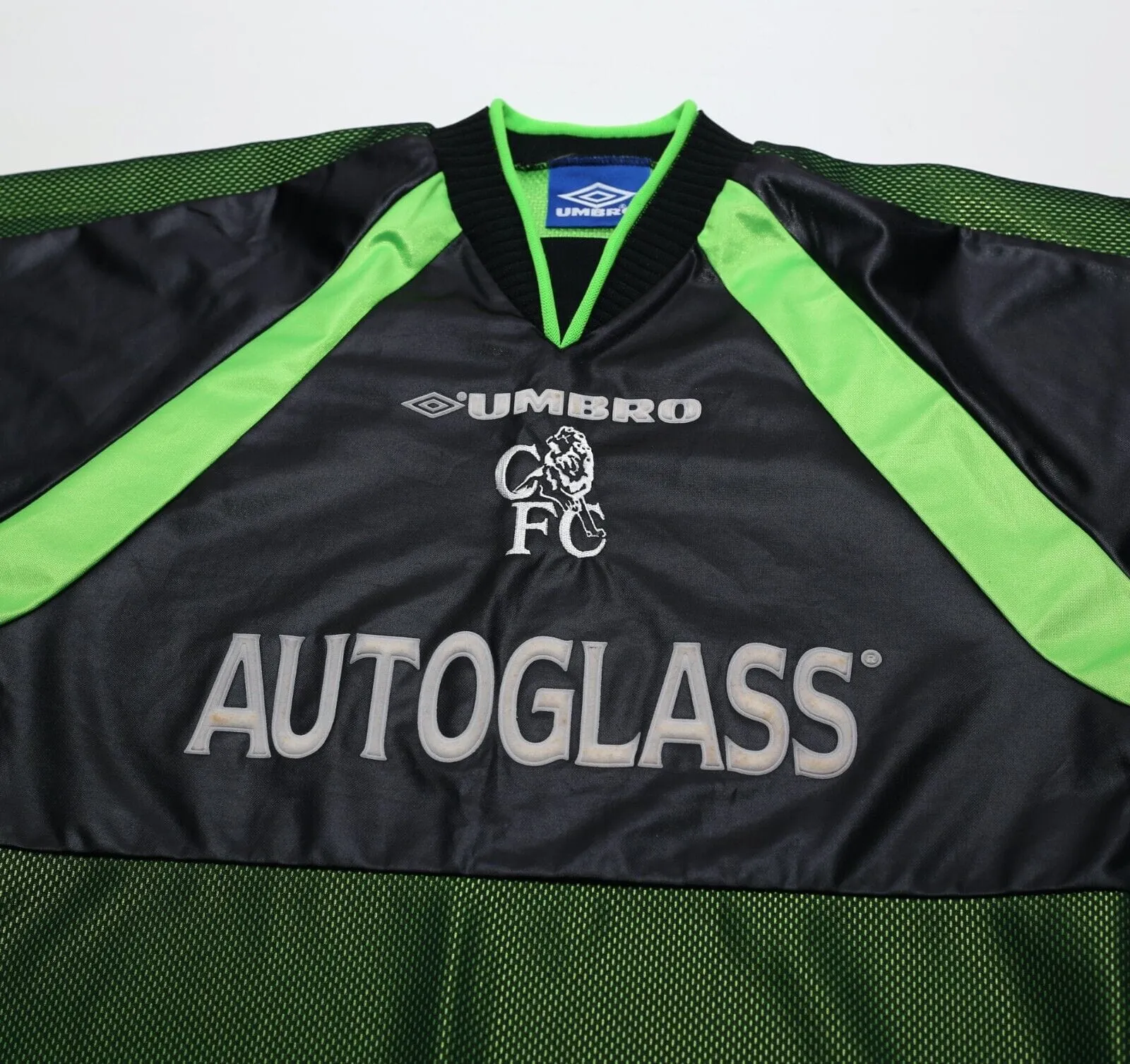 1998/00 DE GOEY #1 Chelsea Vintage Umbro GK Football Shirt (Y) (XS)