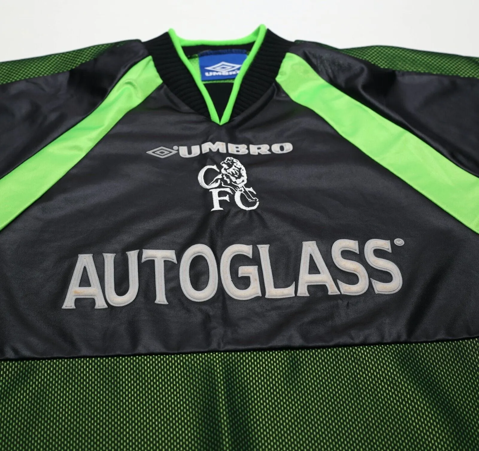 1998/00 DE GOEY #1 Chelsea Vintage Umbro GK Football Shirt (Y) (XS)