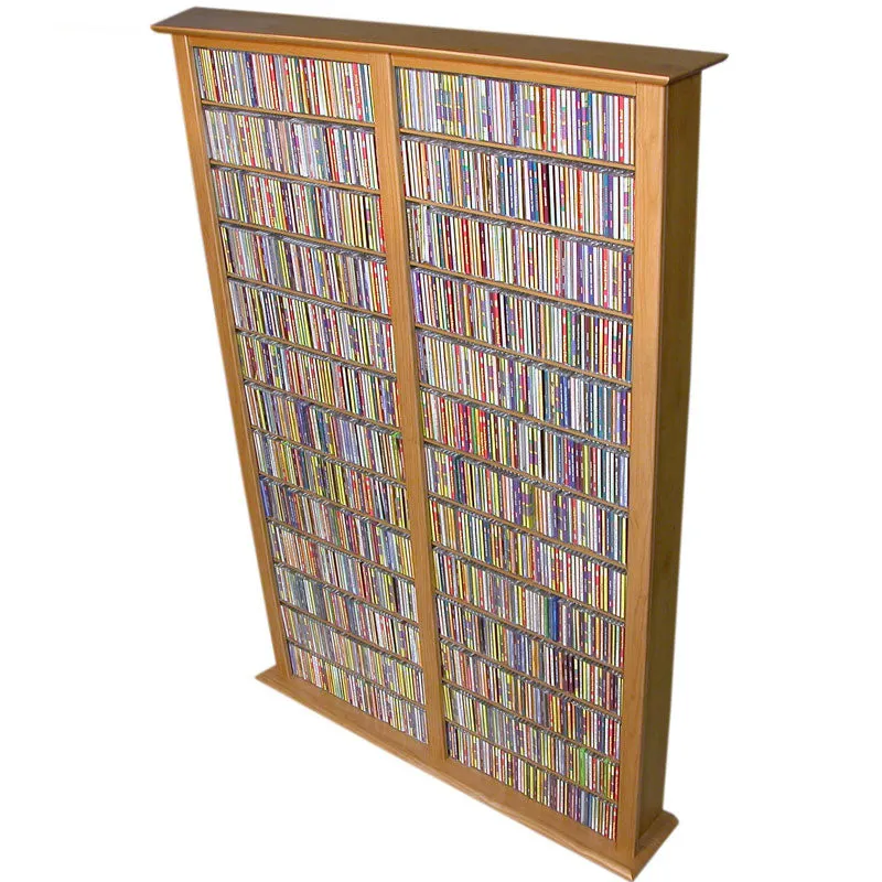 2-Wide Tall Media Shelves