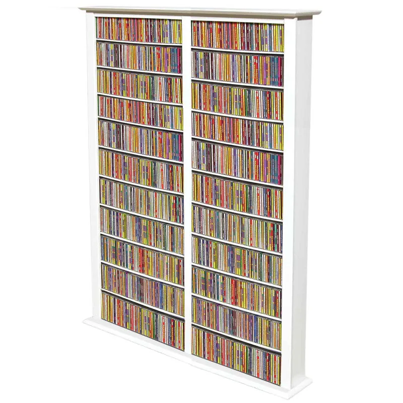 2-Wide Tall Media Shelves