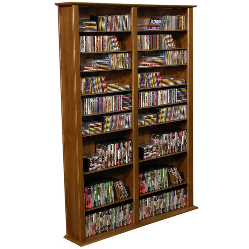 2-Wide Tall Media Shelves