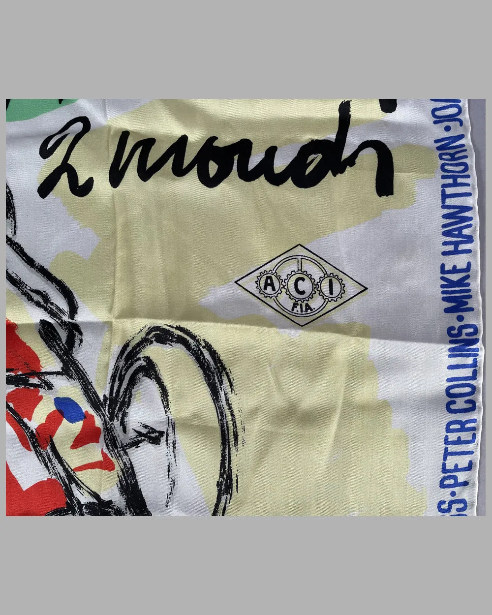 500 Miglia di Monza silk scarf