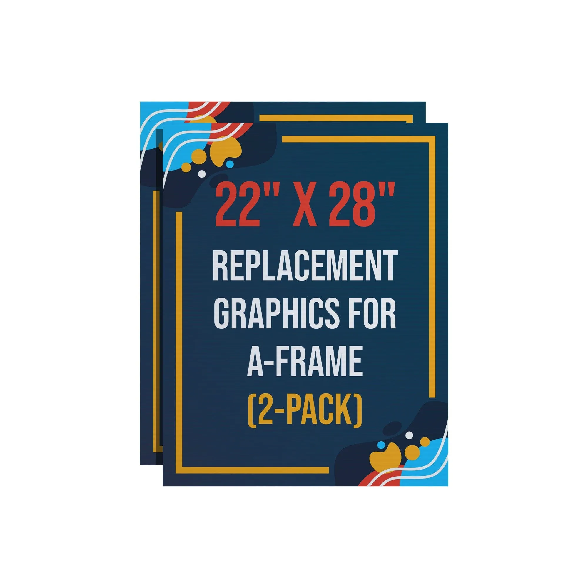 A-Frame Sign - Replacement Graphics