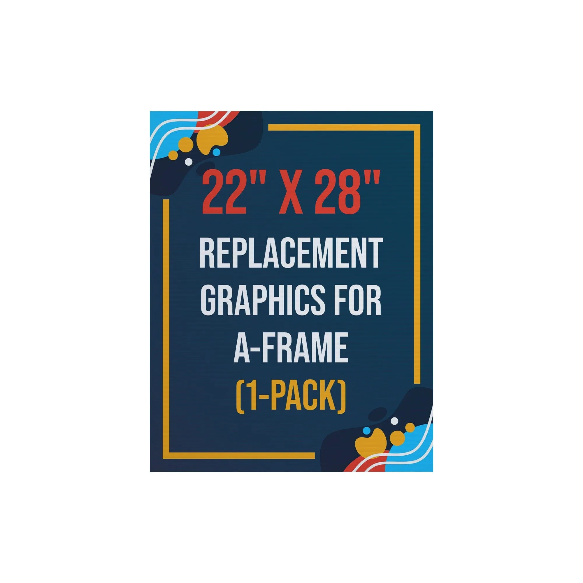 A-Frame Sign - Replacement Graphics