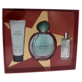 Acqua Di Gioia by Giorgio Armani for Women - 3 Pc Gift Set