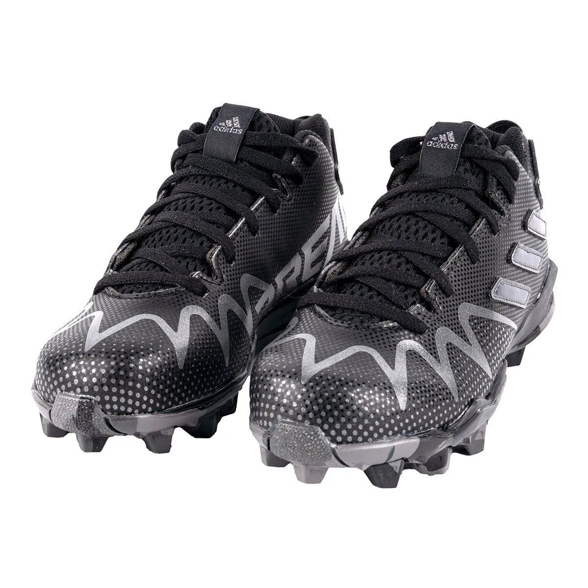 Adidas Freak Spark Football Sport Shoes Coated Fabric Black Colour For Kids