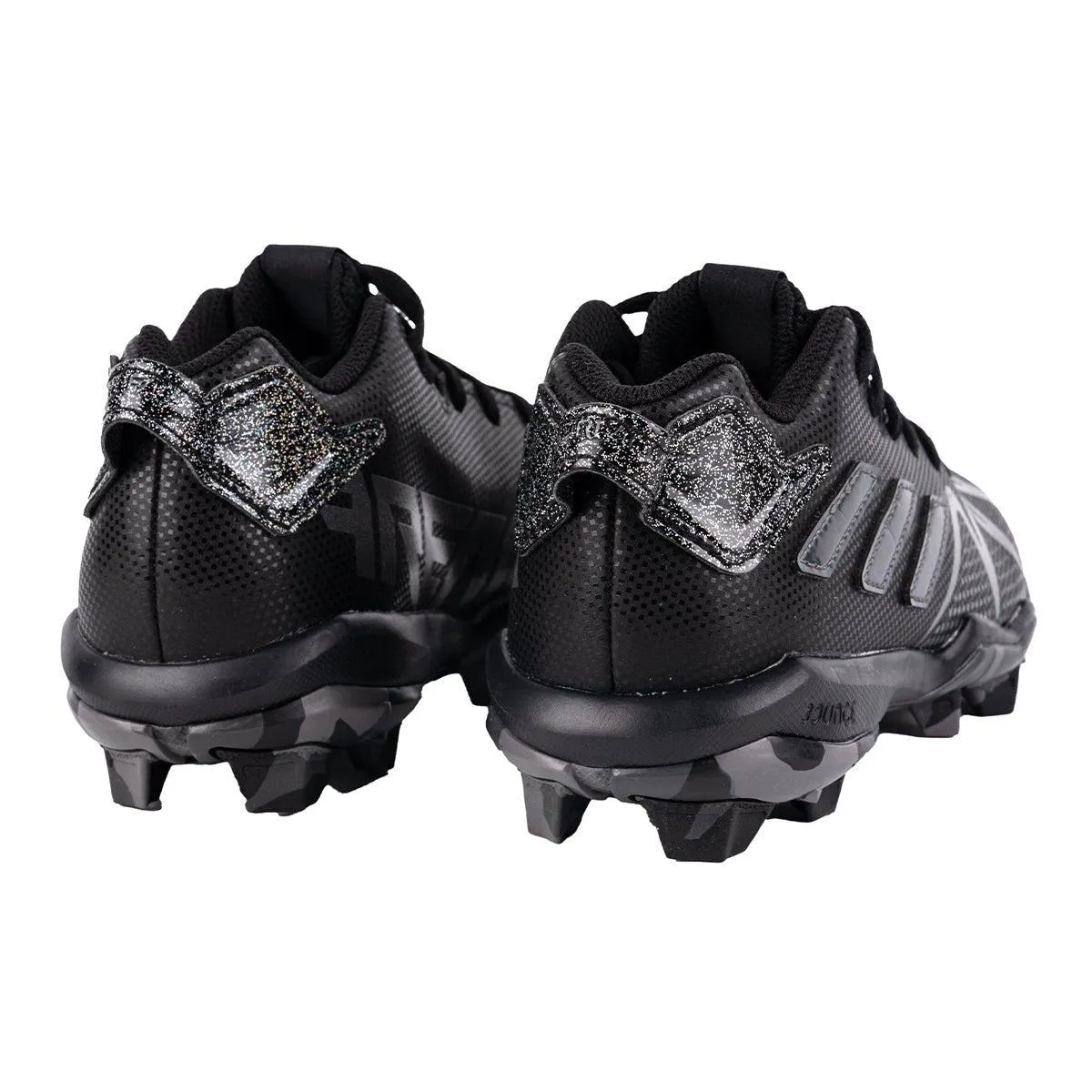 Adidas Freak Spark Football Sport Shoes Coated Fabric Black Colour For Kids