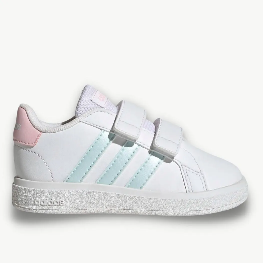 adidas Grand Court Lifestyle Hook and Loop Infants Sneakers