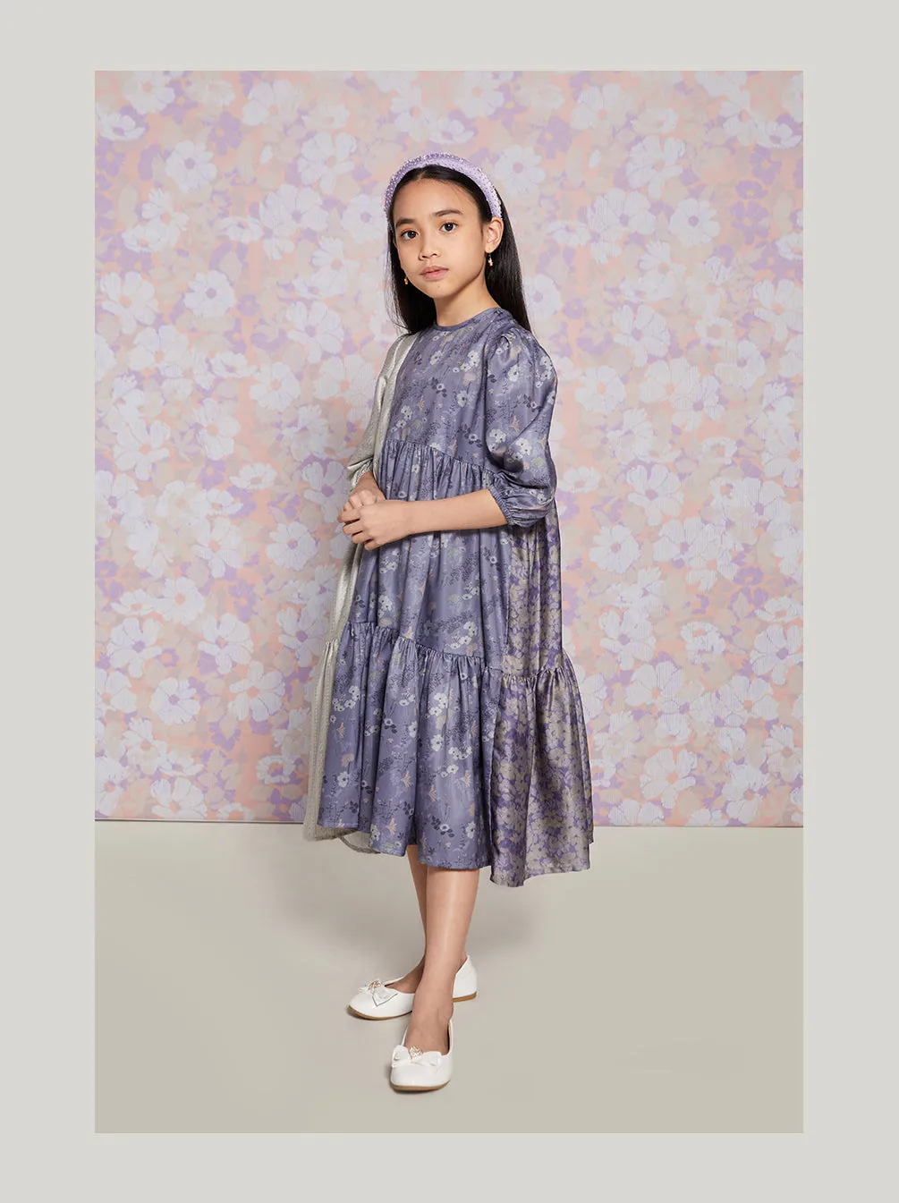 AIZA KIDS DRESS TAUPE