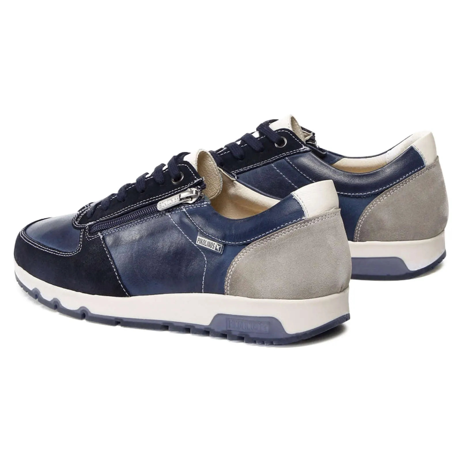 Alarcon Calfskin Leather Men's Low Top Trainers