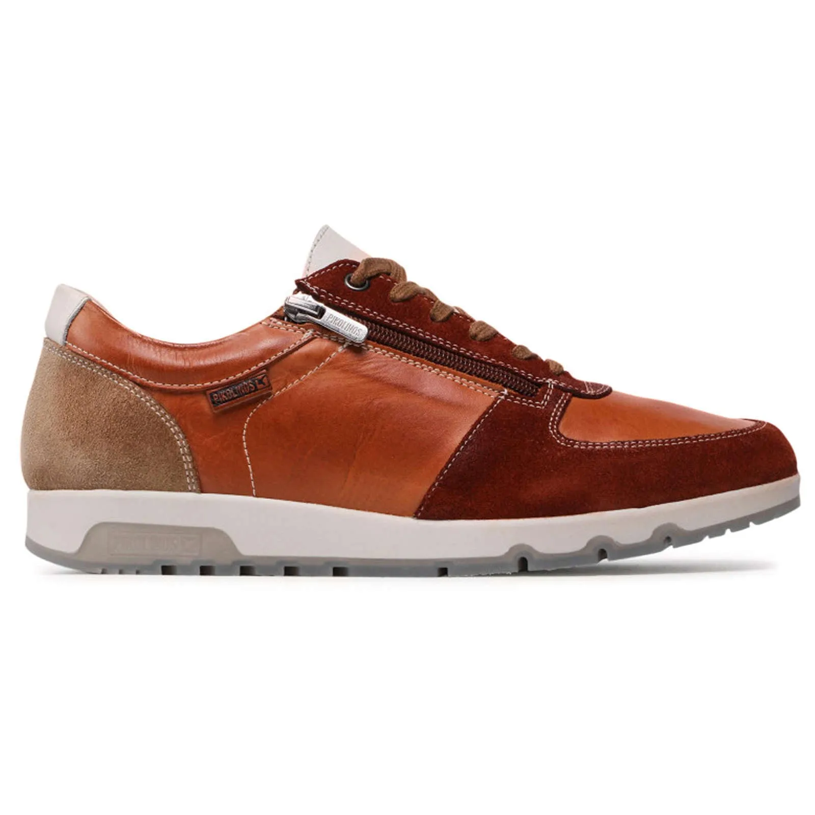 Alarcon Calfskin Leather Men's Low Top Trainers