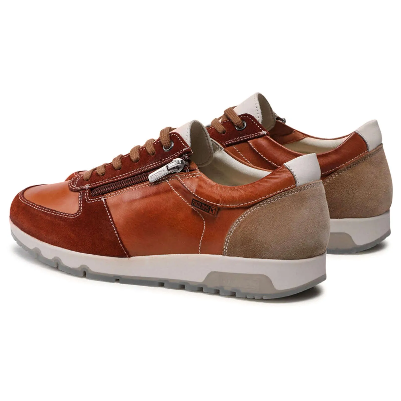 Alarcon Calfskin Leather Men's Low Top Trainers