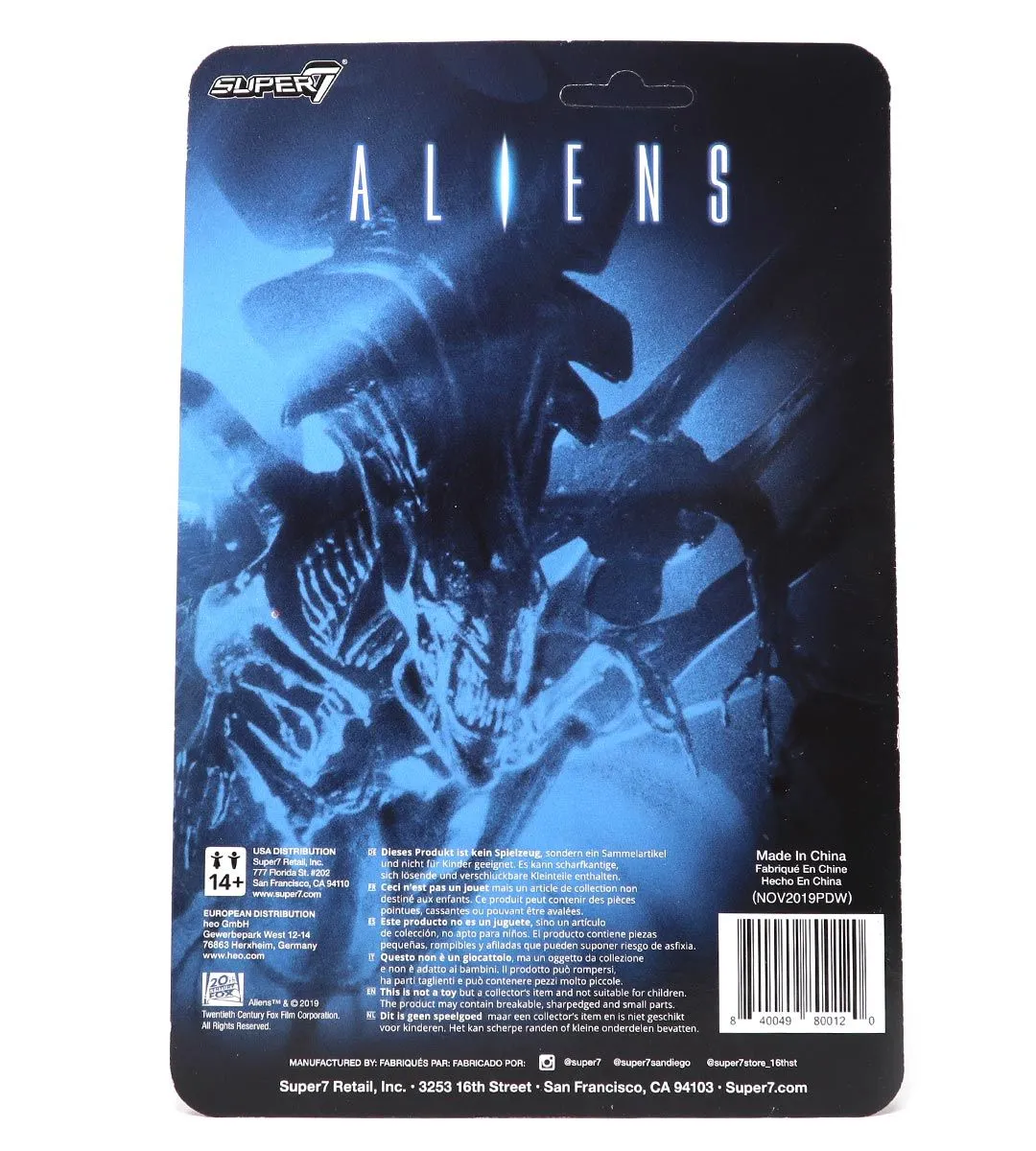 Alien Warrior Dusk - Aliens - ReAction figure