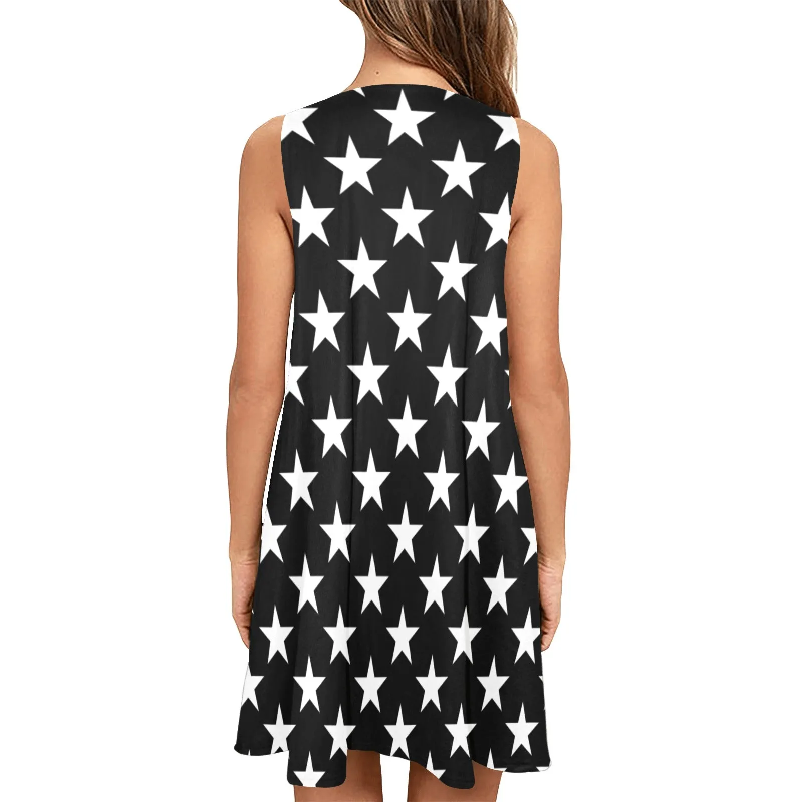 Allstars Sleeveless A-Line Pocket Dress