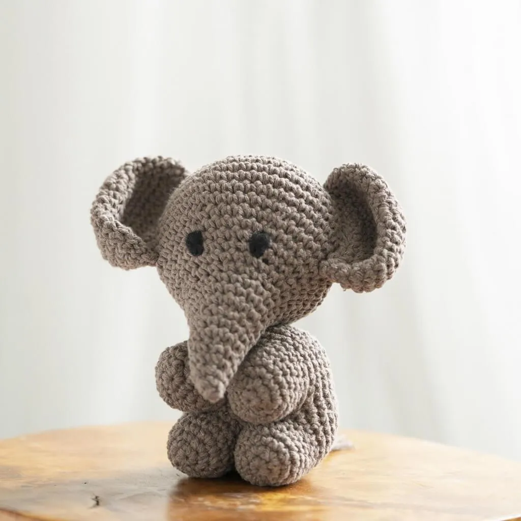 Amigurumi Elefant Mo Häkelset - Hoooked