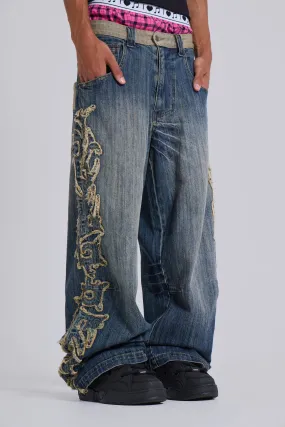 Applique Neo Colossus Jeans