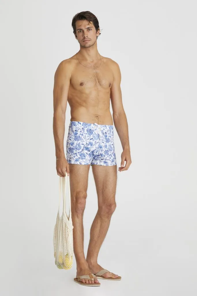 Aqua Blu Mens Lycra Swim Shorts - Azalea