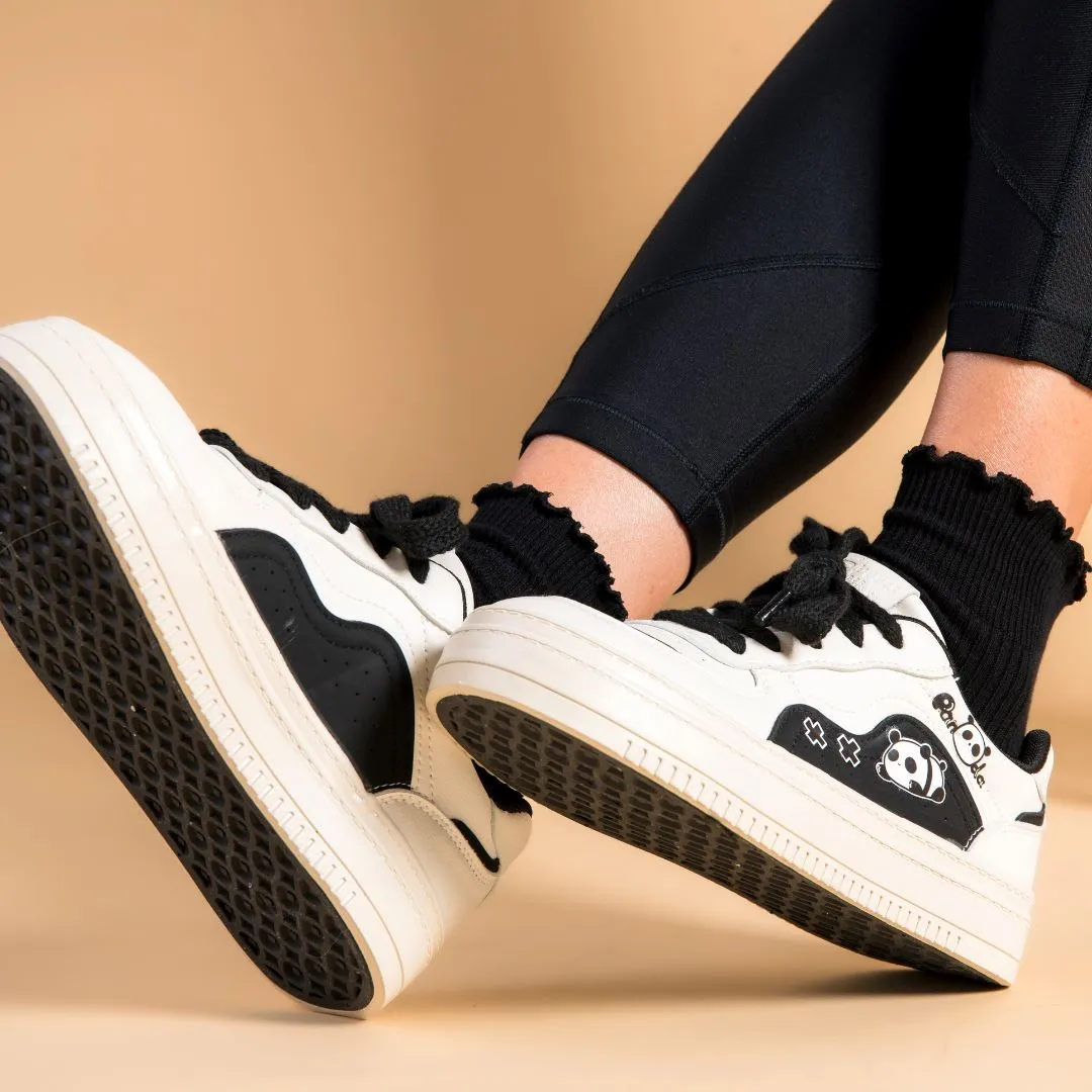 Bam Bam The Panda Casual Sneakers - Women's