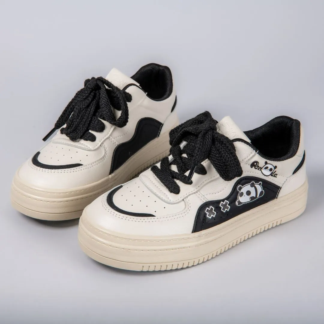 Bam Bam The Panda Casual Sneakers - Women's