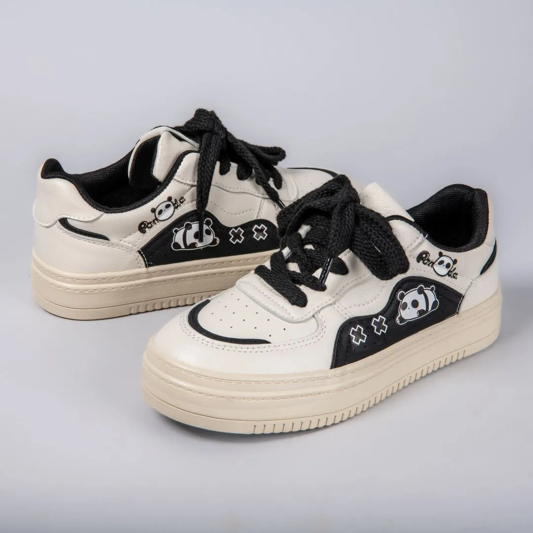 Bam Bam The Panda Casual Sneakers - Women's