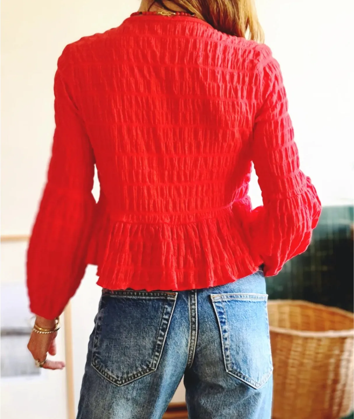 Blusa Eloisa Roja.