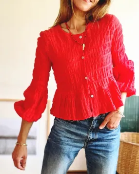 Blusa Eloisa Roja.