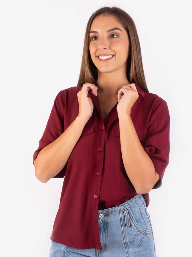 Blusa para Mujer DVK MANGA CORTA BANANA GDA