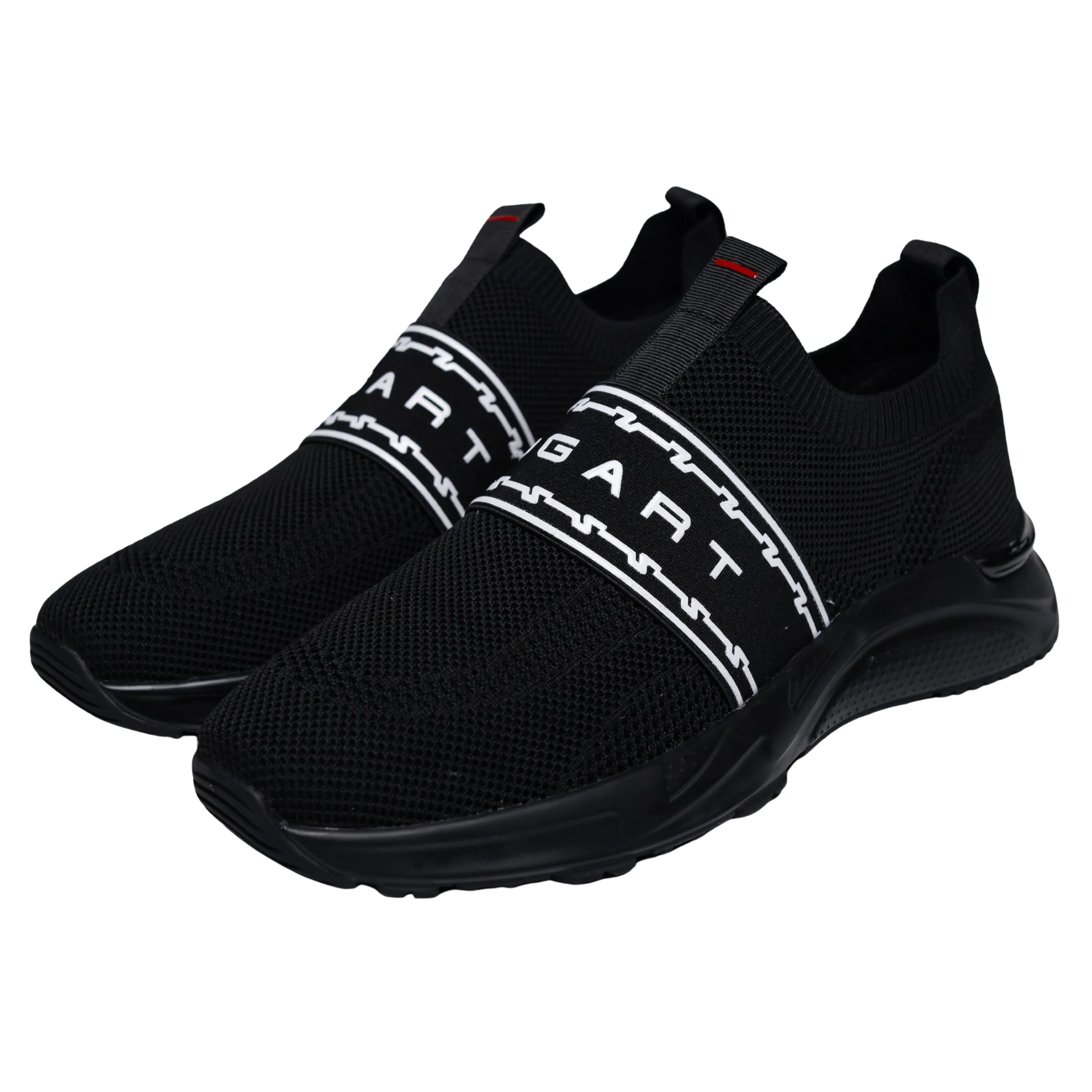 Bogart Black And White Collection Knit Sneaker