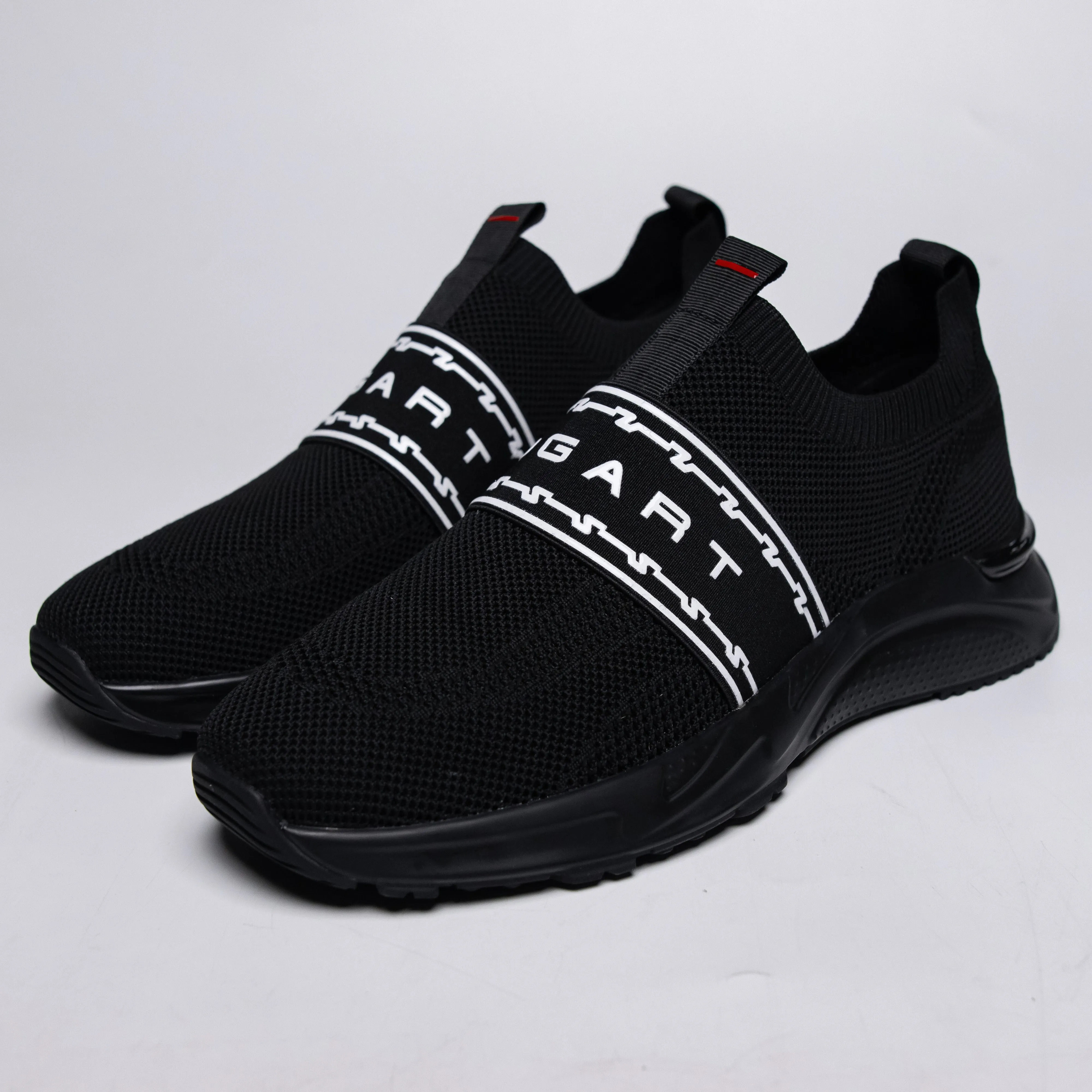 Bogart Black And White Collection Knit Sneaker