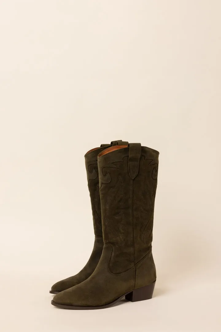 Bottes Eldorado kaki