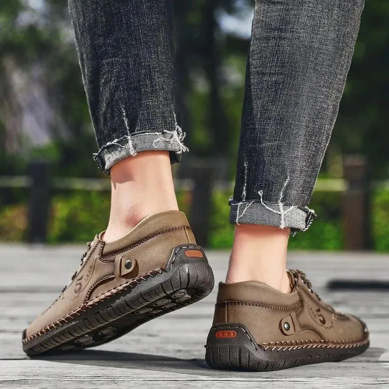 Bryan - Comfortable casual Fashion and classic Ankle Flats loafers