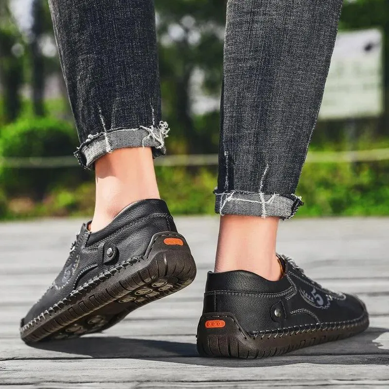 Bryan - Comfortable casual Fashion and classic Ankle Flats loafers