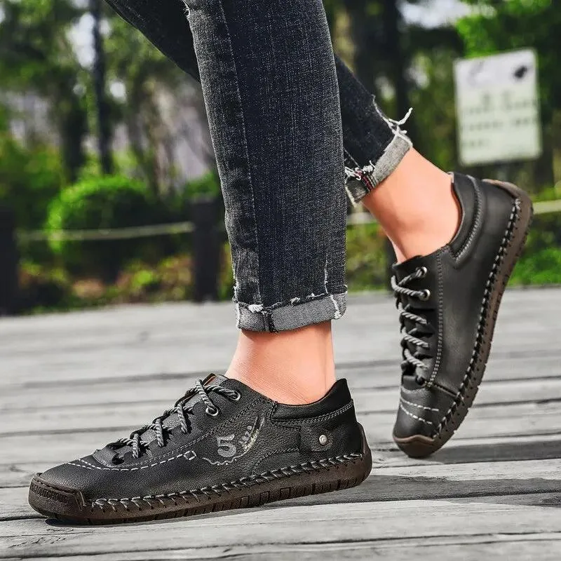 Bryan - Comfortable casual Fashion and classic Ankle Flats loafers