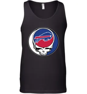 Buffalo Bills Grateful Dead Steal Your Face NFL Football Mens Tank Top