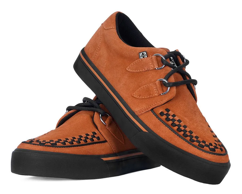 Burnt Orange Suede 2-Ring VLK Sneaker