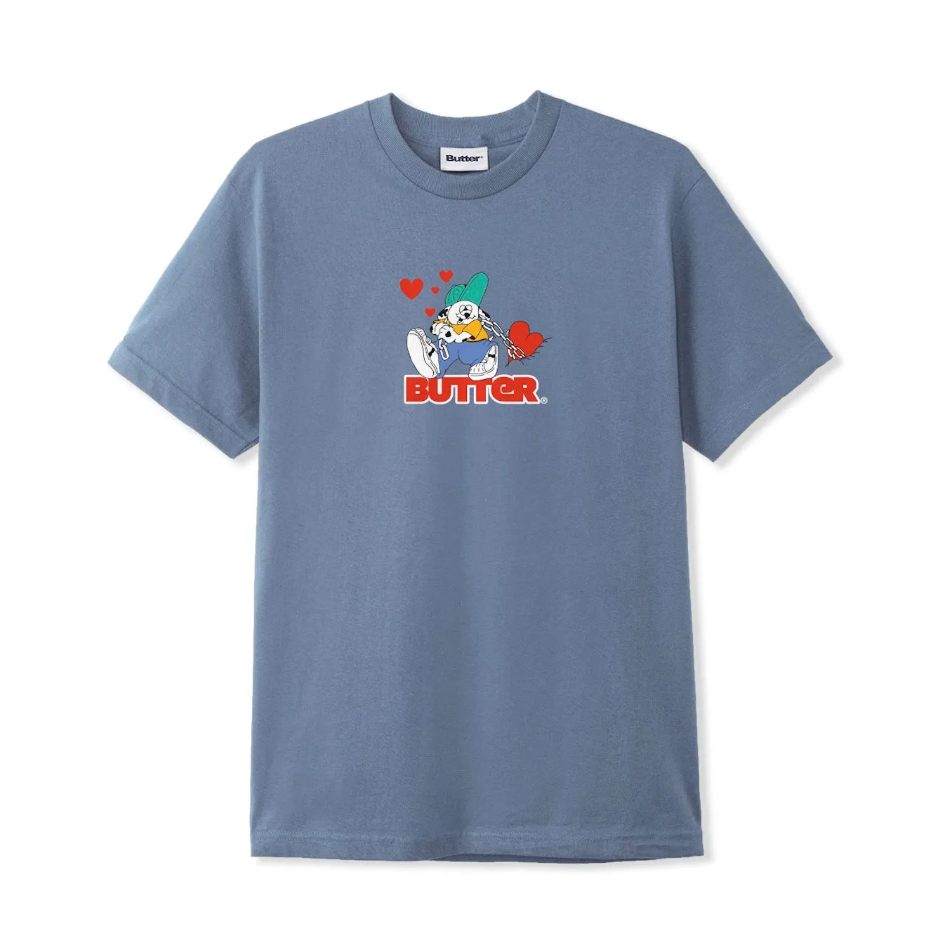 Butter Goods Puppy Love Logo Tee - Slate