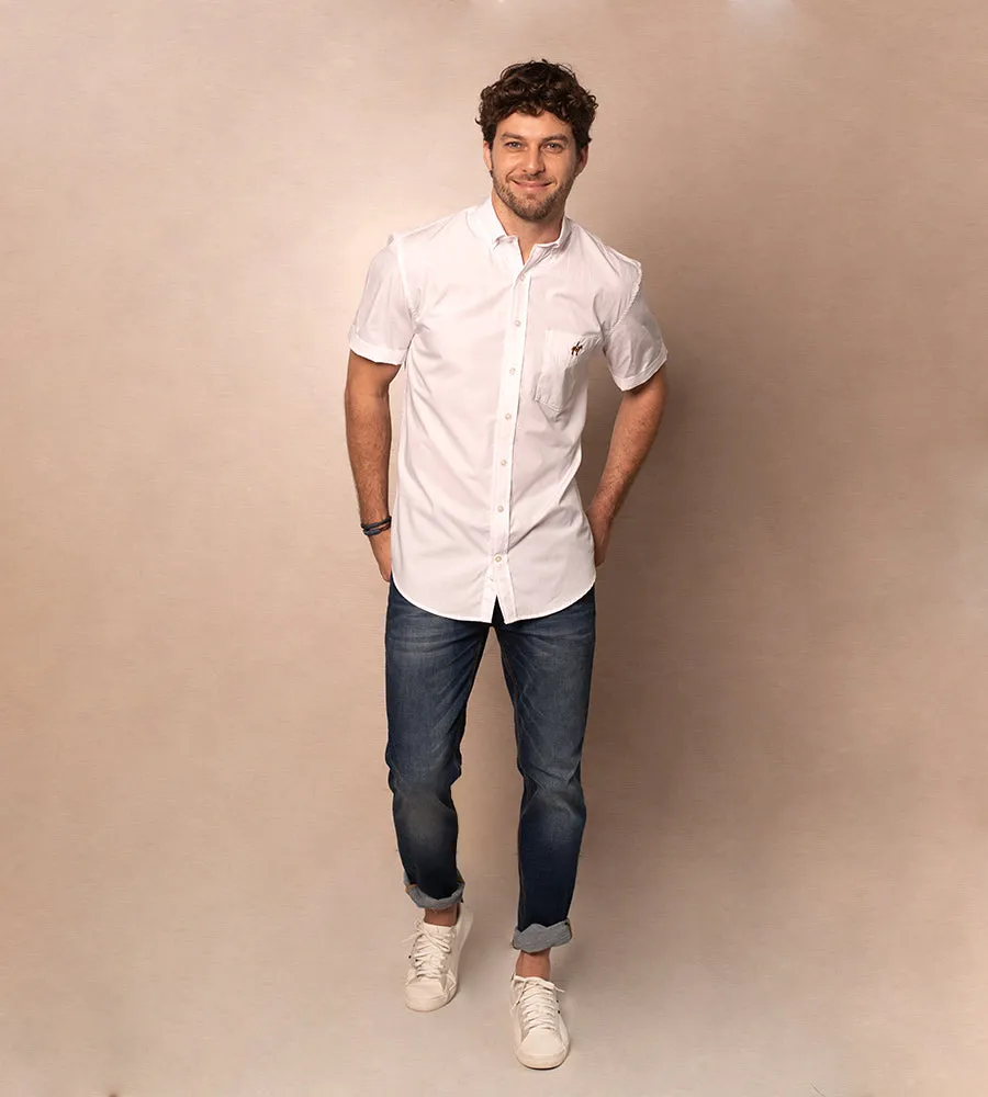 Camisa F/E Blanco M/C Ref. 104011223