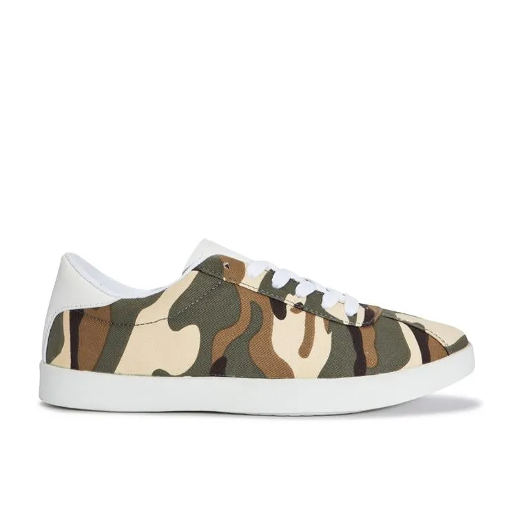 Camo Chunky Lace Up Trainer