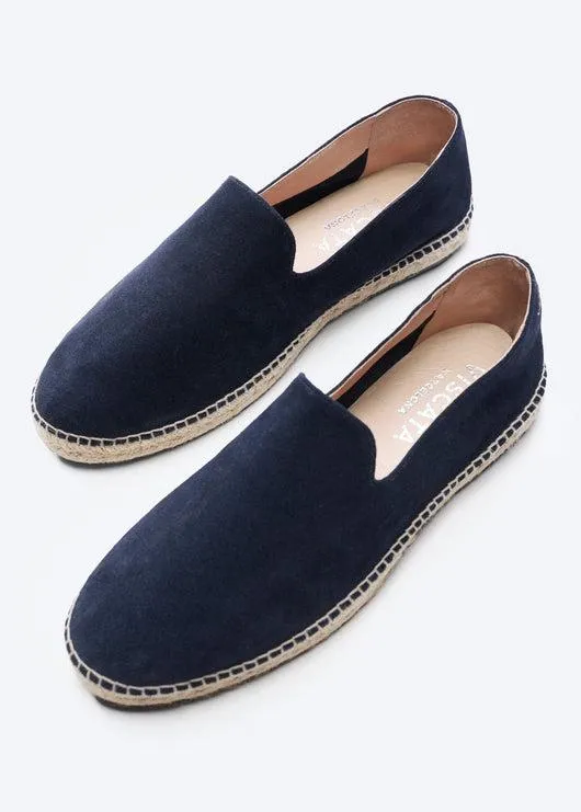 Capsasal Suede Men's Espadrille Flats