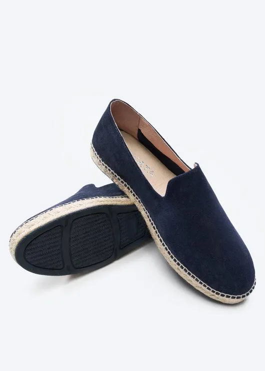 Capsasal Suede Men's Espadrille Flats