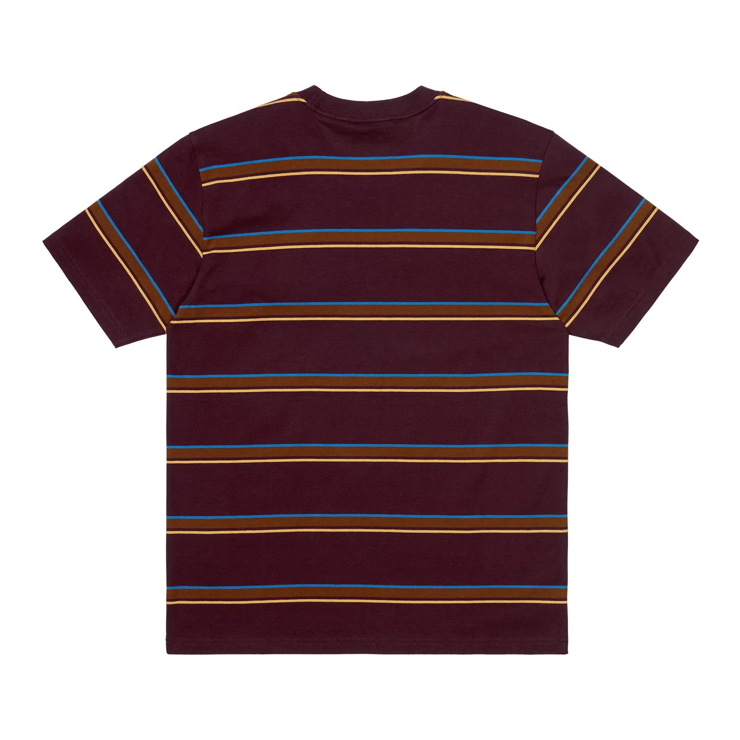 Carhartt S/S Kent Stripe T-Shirt - Wine