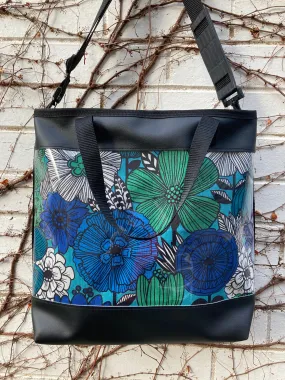 Carry All Bag - Mattina Di Vacanza Isla Floral - Blue