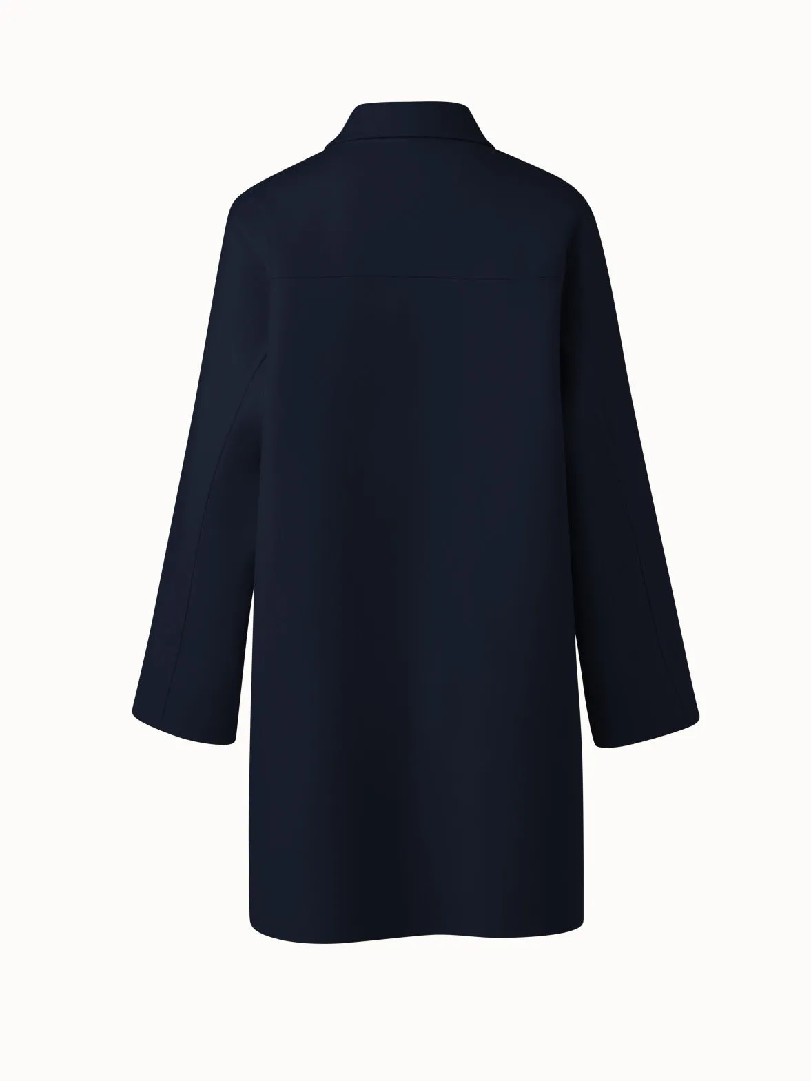 Cashmere Double-Face Short Coat