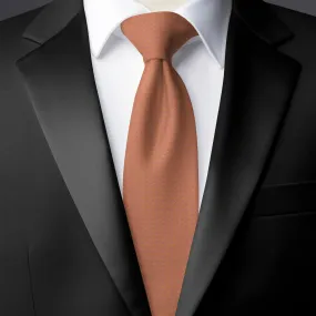 Chokore Orange Silk Tie - Indian at Heart range