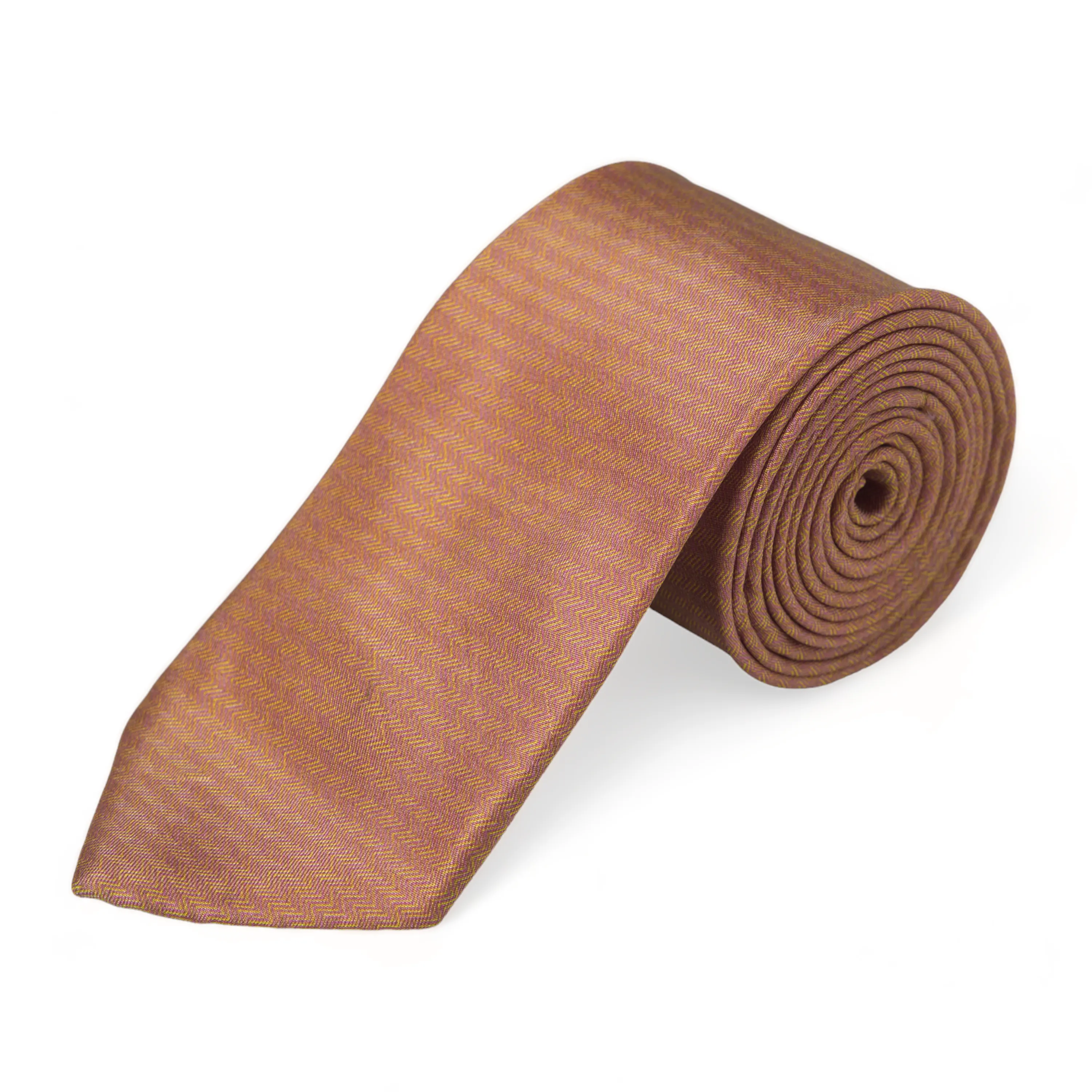 Chokore Orange Silk Tie - Indian at Heart range