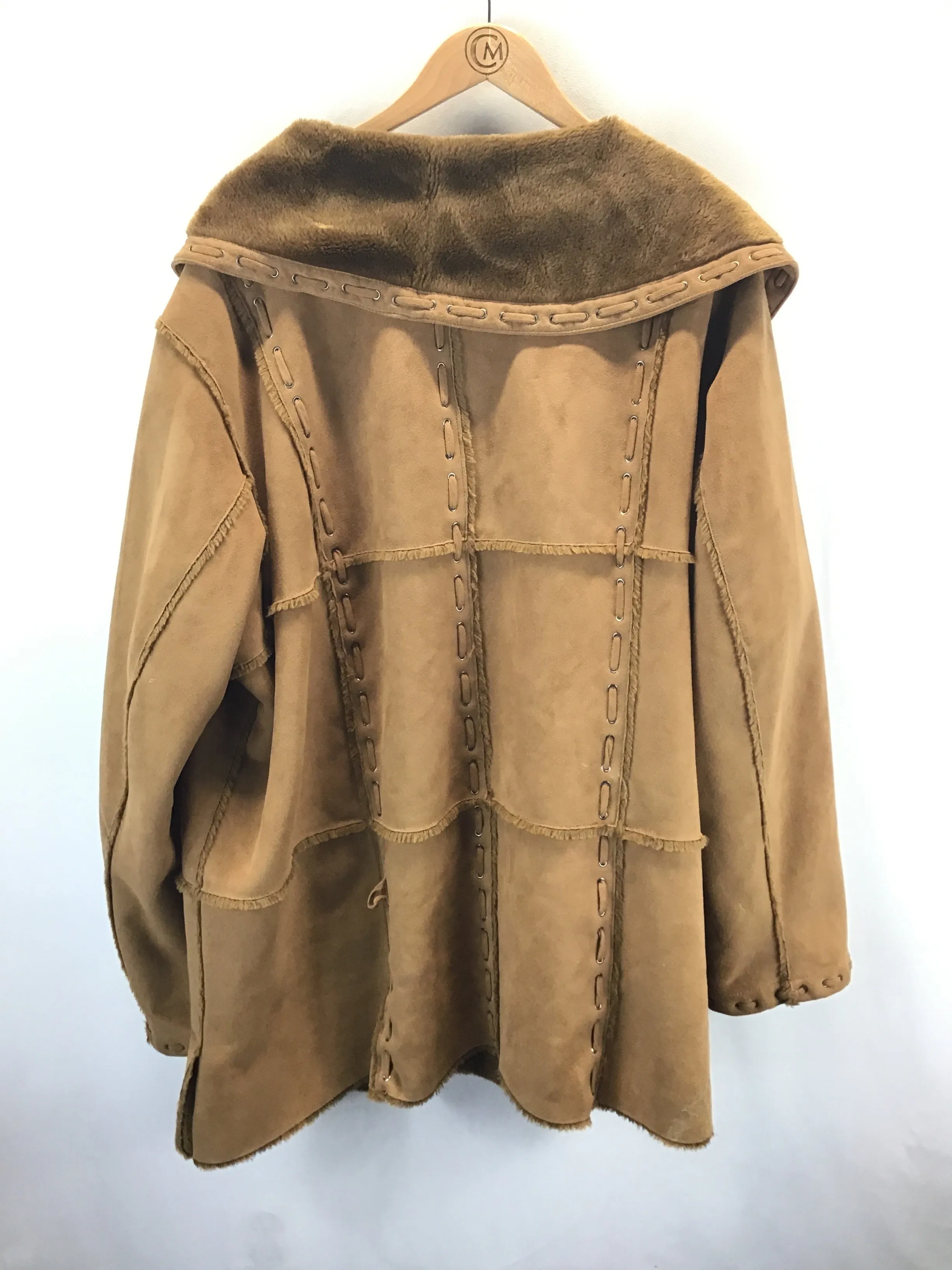 Coat Other By Clothes Mentor In Tan, Size: 3x