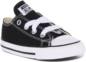 Converse All Star Ox Core Infants In Black